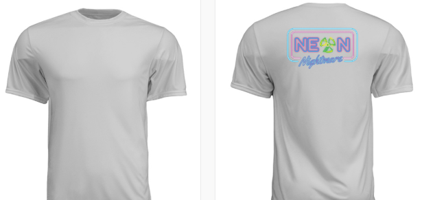 Neon Nightmare A4 Drifit Shirt